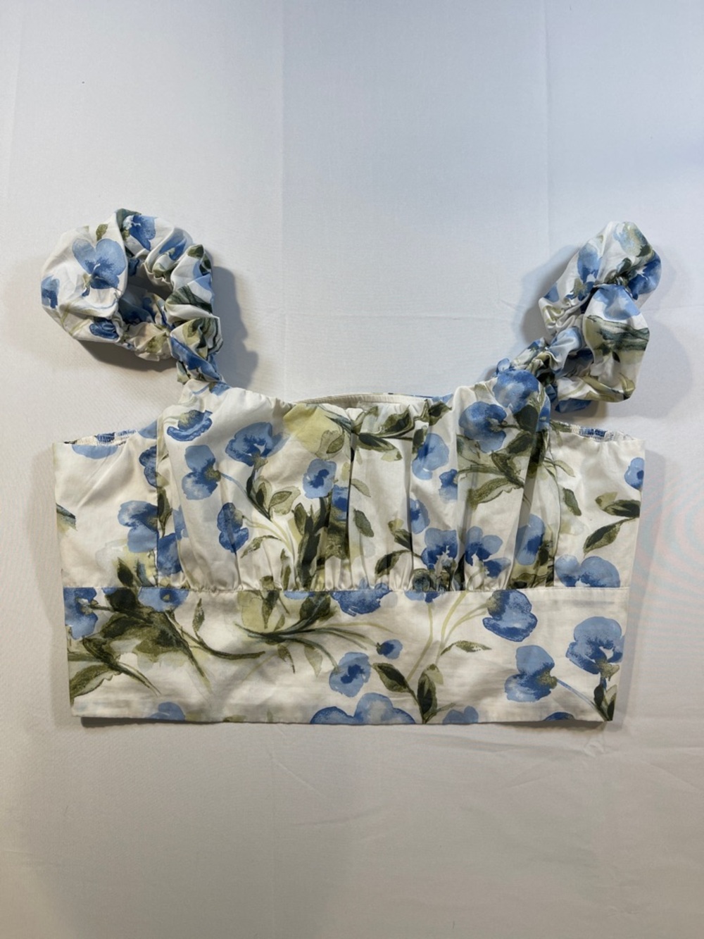 Abercrombie & Floral Two-Piece Crop Top (XL) & Skirt (XLP) Set - Picture 2 of 12